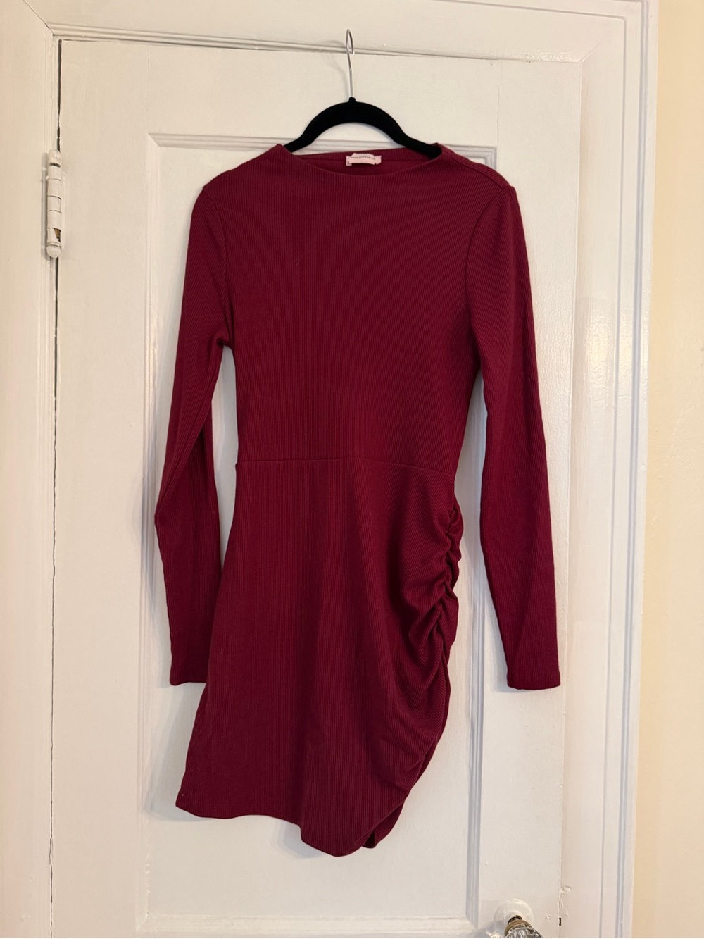 Lovers and Friends Freja Mini Dress in burgundy